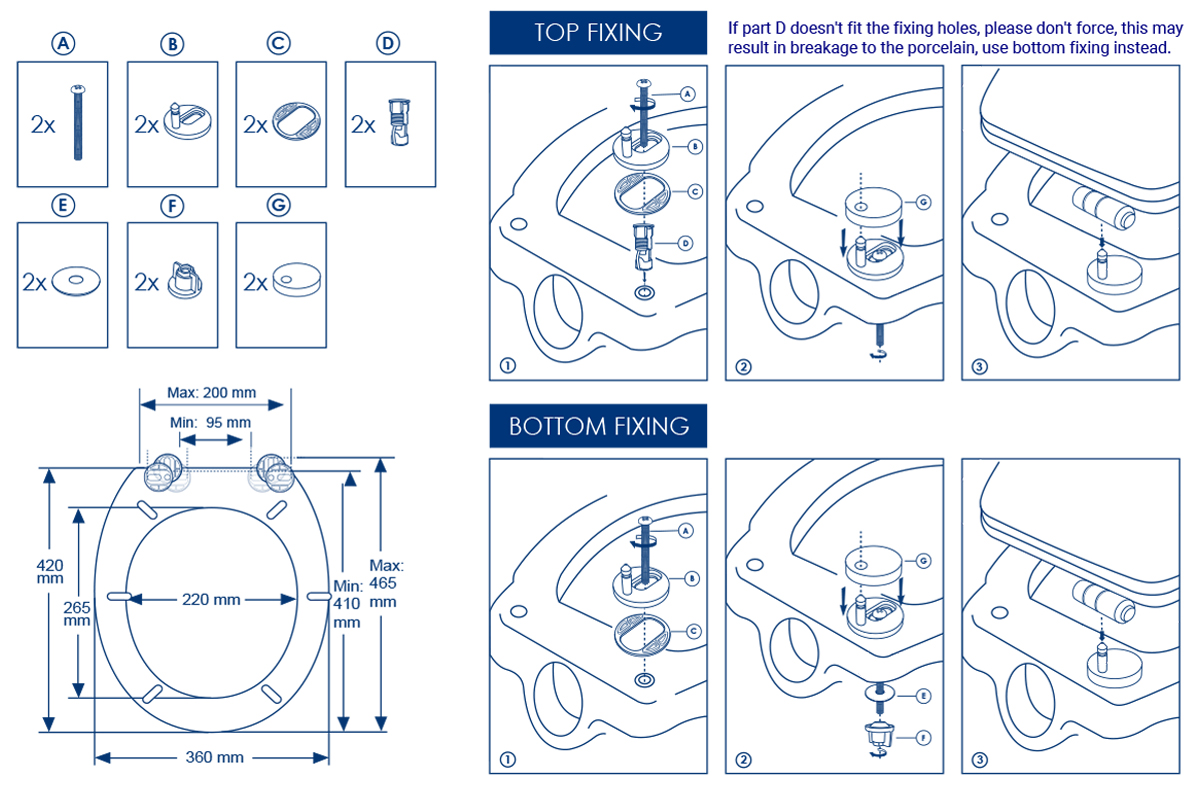 Softclose Toilet Seat Fitting Instructions Loo With A View
